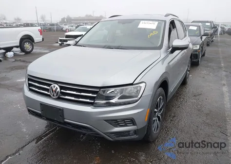 2021 Volkswagen Tiguan 2.0T Se/2.0T Se R-Line Black/2.0T Sel from USA, damaged, VIN 3VV3B7AX1MM072258